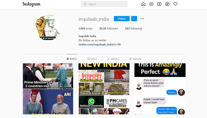 Meet ‘Inquilaab India’: Fake news peddler and hate-monger who claimed Kejriwal’s daughter rejected a 6 billion dollars offer from Microsoft