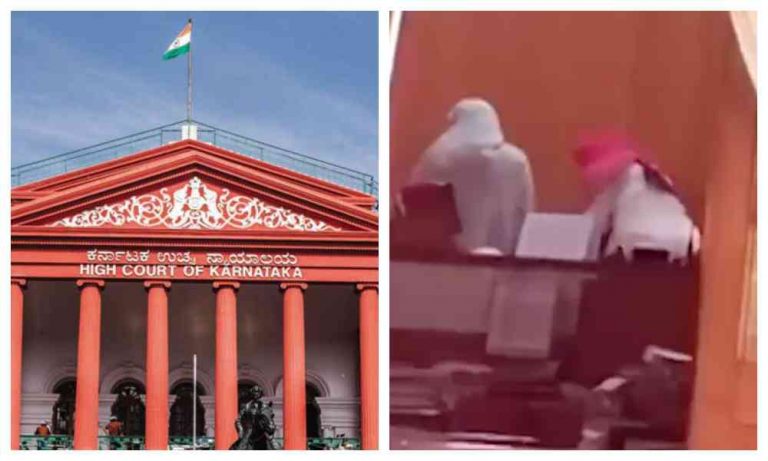 Karnataka: Two women perform namaz next to judges’ podium, video viral