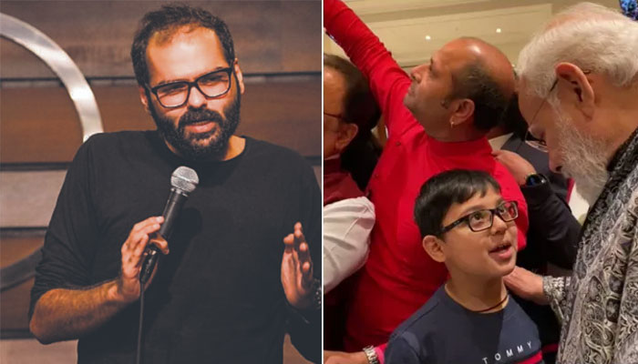Even after the father called him out for his ‘filthy politics’, Kunal Kamra brazens it out, continues to bully the 7-year-old who sang for PM Modi in Germany