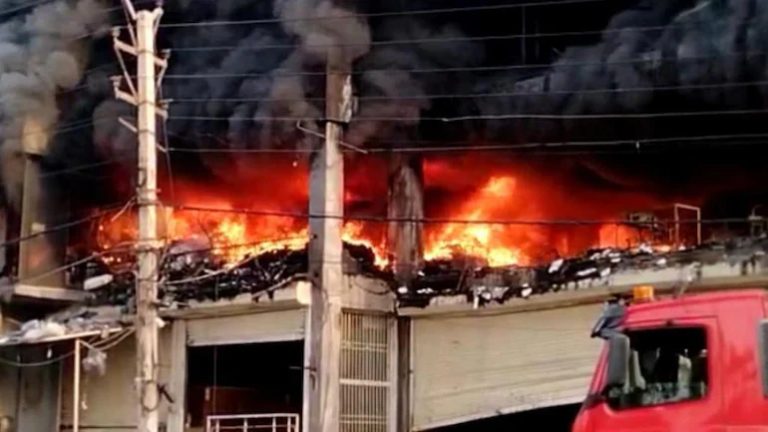 Delhi: 26 dead after massive fire breaks out in a building in Mundka, more feared trapped