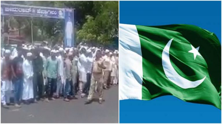 Viral video from Karnataka: Amidst chants of ‘Allahu Akbar’ and ‘Naara e Takbeer’, Muslim group declares Kavalande village as ‘Chhota Pakistan’ on Eid