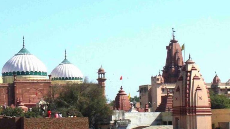 Plea filed in Mathura Court to bar the destruction of any Hindu inscription at the disputed Shahi Eidgah Masjid