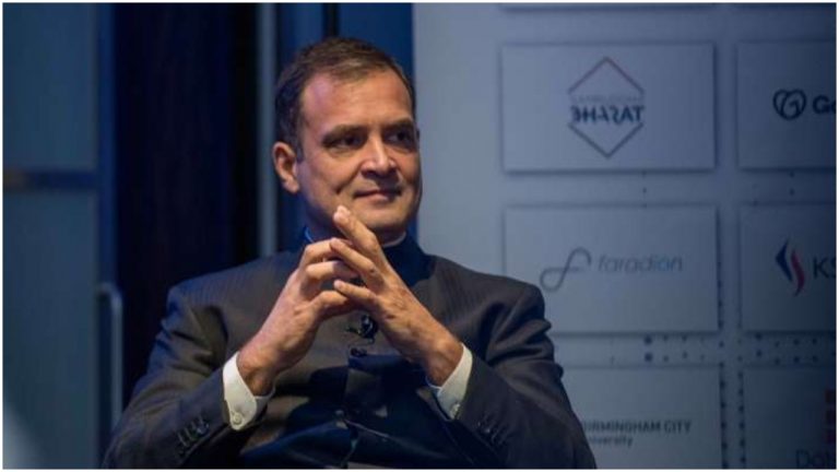 Rahul Gandhi makes another pitch for foreign intervention in India, rants against his own country just because he is not the one ruling it