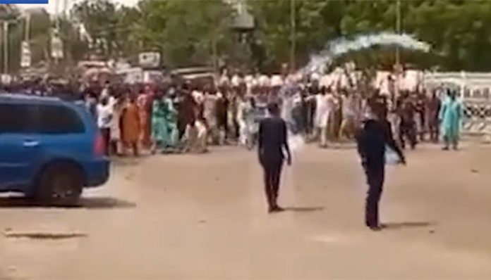 Protesters