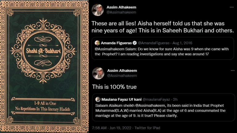 Amidst the Nupur Sharma controversy, Saudi Islamic scholar confirms it as ‘100% true’ when asked a similar question about the Prophet’s marriage