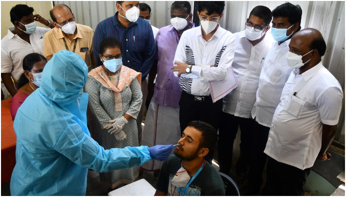 Tamil Nadu: State Health Minister blames ‘North Indian students’ for spreading covid on the campus as VIT reports 74 cases
