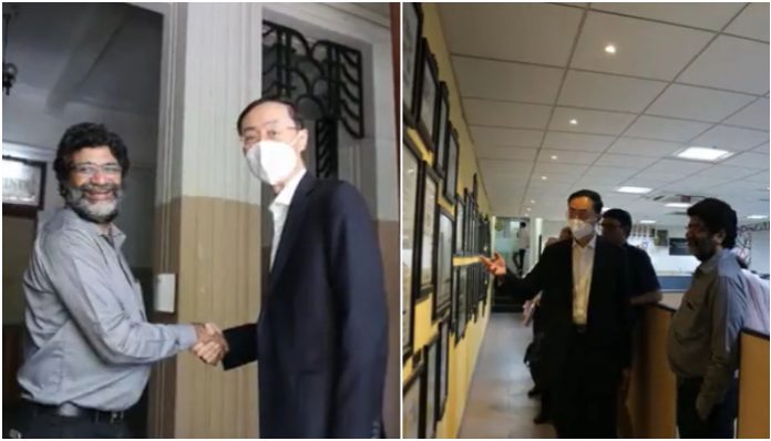 Chinese Ambassador visits 'The Hindu' HQ, here's how media outlet has been furthering the Communist propaganda