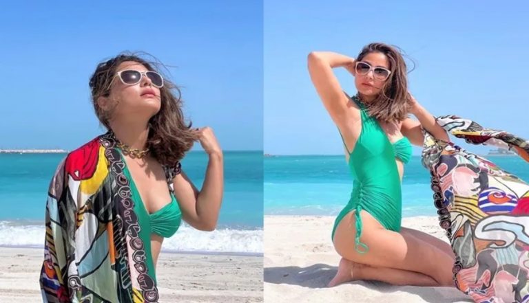 ‘Kut*i has ruined Islam’: Islamists abuse actor Hina Khan for posting pictures in swimsuit