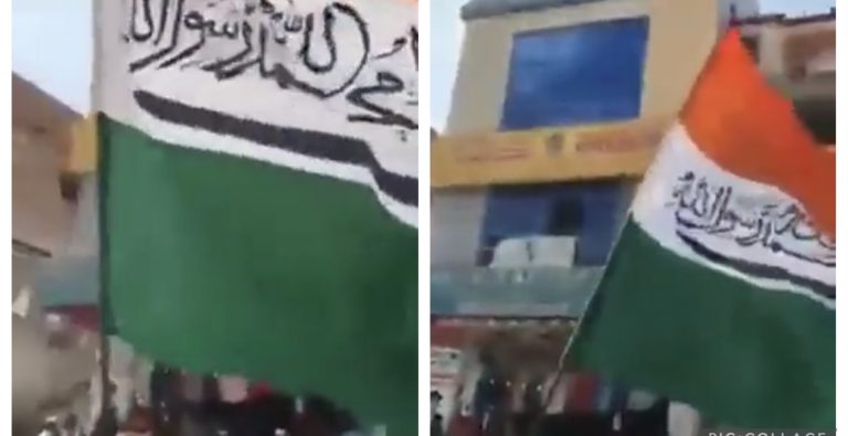 Prophet Muhammad comment row: Tricolour defaced in Telangana, Ashok Chakra replaced with Kalma during protests by Islamists