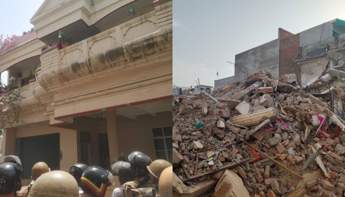 Prayagraj: Illegal weapons found in violence mastermind Javed Ahmed’s house before it was demolished