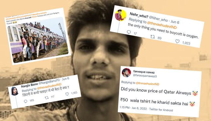 The ‘liberals’ mocking Vashudev over his boycott call for Qatar Airways exposes how those ‘fighting for equality’ are deeply classist