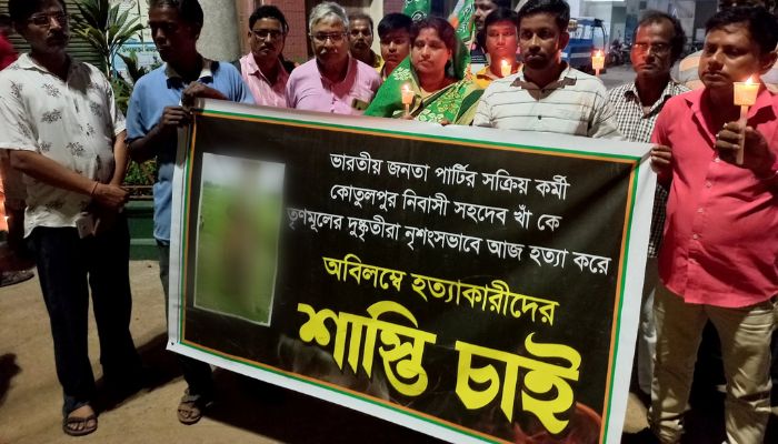 BJP worker found hanging from a tree in West Bengal; party blames TMC: Here is what we know so far