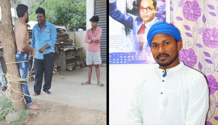 ‘Activist’ claims Dalit youth was tied to a tree and beaten in a case of caste discrimination in Andhra Pradesh: What really happened