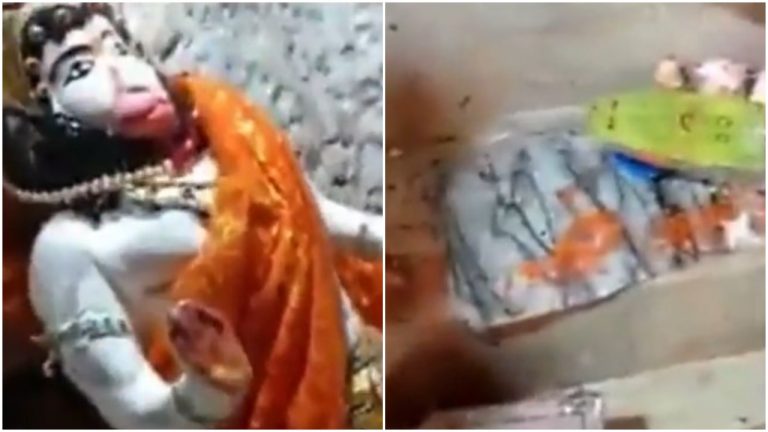 Pakistan: Islamists desecrate another Hindu temple, Hanuman idol destroyed and priest attacked in Karachi