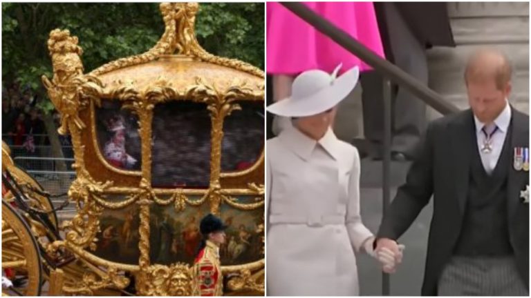 Brits wave at the hologram of Queen Elizabeth; Prince Harry and Meghan Markle booed: How the UK is celebrating Queen’s 70 years