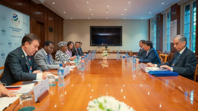 Outcomes of 12th WTO Ministerial Conference favourable to India: Commerce and Industry Minister Piyush Goyal