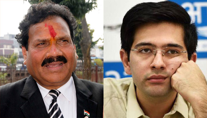AAP’s Raghav Chadha says BJP is collecting Congress’ ‘garbage’ as Valmiki samaj leader Raj Kumar Verka joins the party