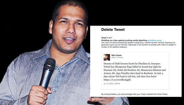 Twitter restricts artist-activist account for listing crimes committed by Muslim mobs and Islamists while not finding hailing of murderers in ‘violation of rules’