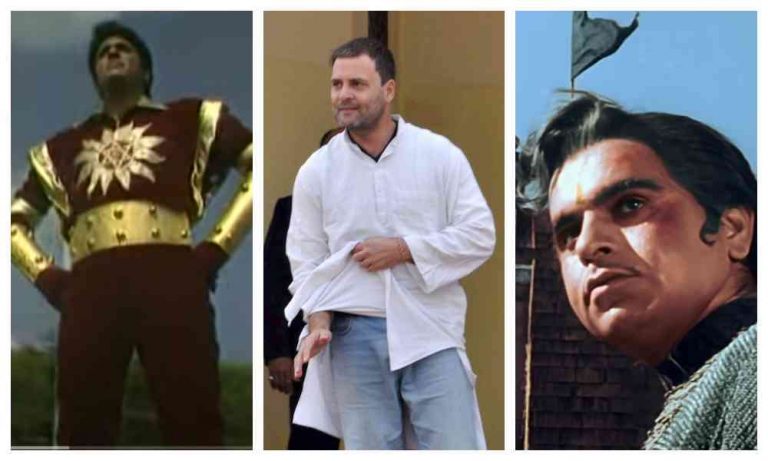 Shaktimaan or Mughal-e-Azam? Rahul Gandhi protest song by Congress workers sounds eerily familiar