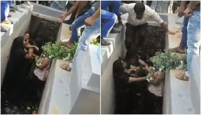 Viral video from Rajasthan: Two sisters-in-law of a millionaire family get into hand-to-hand combat mode, fall into drain fighting