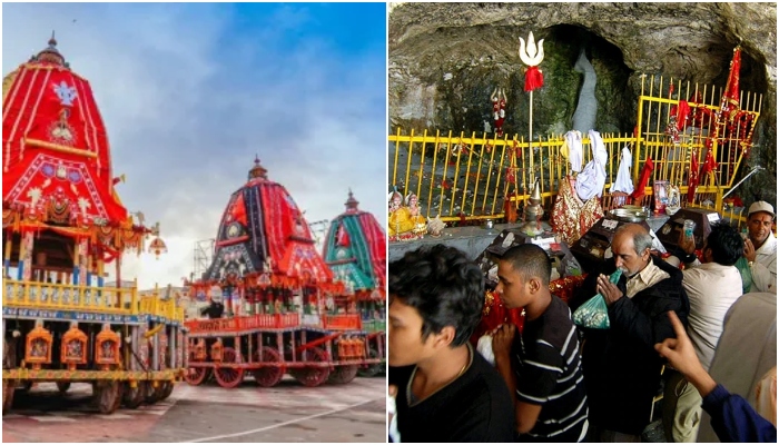 Rath Yatra in the east and west, Amarnath Yatra in the north: After 2 years of Covid, Hindu devotees participate in overwhelming numbers for a darshan