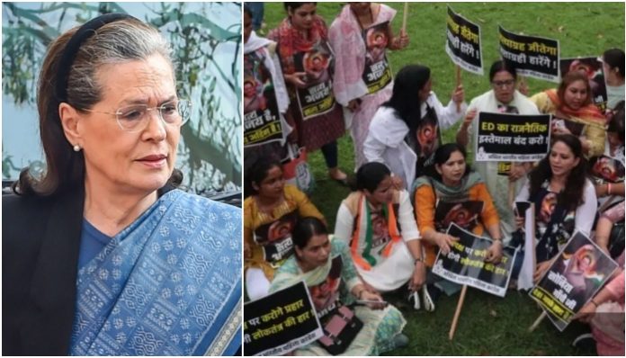 Congress stages nationwide protests as Sonia Gandhi readies to face ED in National Herald Case
