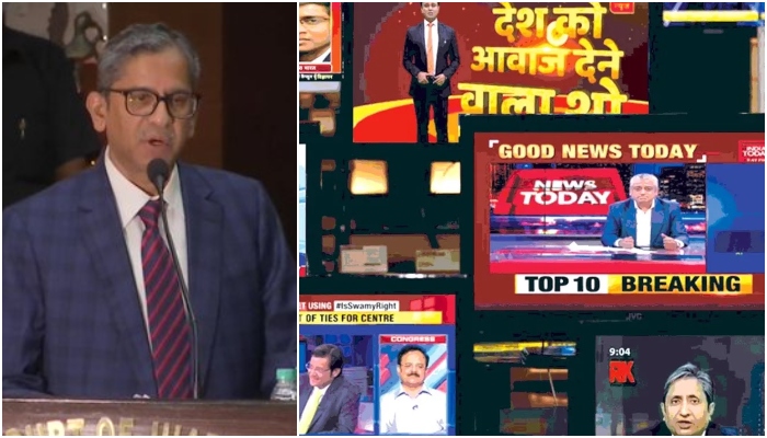 ‘Media running agenda-driven debates and kangaroo courts’: CJI Ramana slams media amid criticism of judiciary over controversial remarks