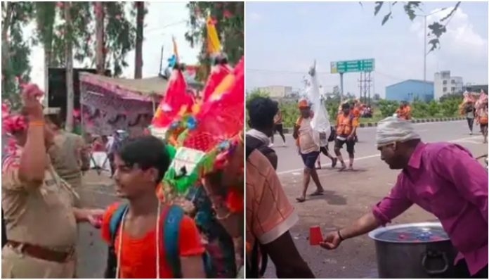 Kanwar Yatra: Flowers showered on the Kanwariyas help many poor earn bread and butter