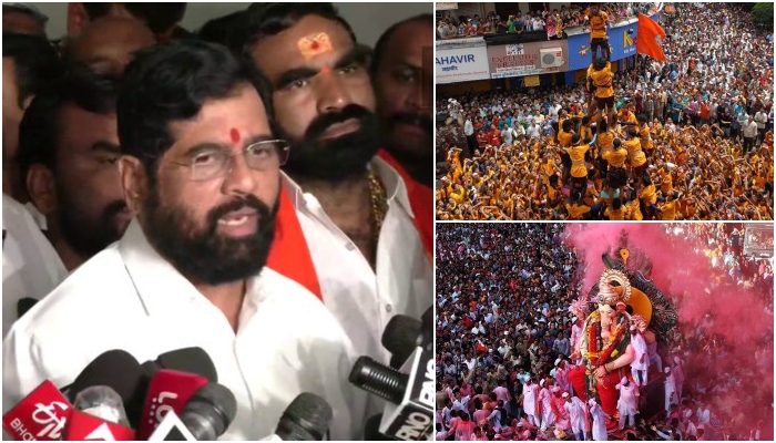 Maharashtra: CM Eknath Shinde led govt to withdraw cases filed for agitations during Dahi Handi, Ganeshotsav under the MVA regime