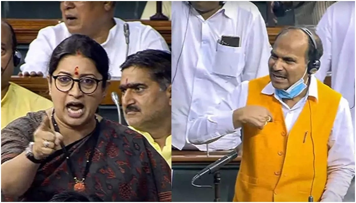 After Adhir Chowdhury creates a storm insulting the President, he proceeds to shift blame, target Smriti Irani for insulting Droupadi Murmu