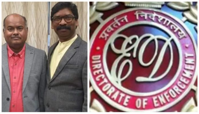 ED summons Jharkhand CM Hemant soren in illegal mining and money laundering case