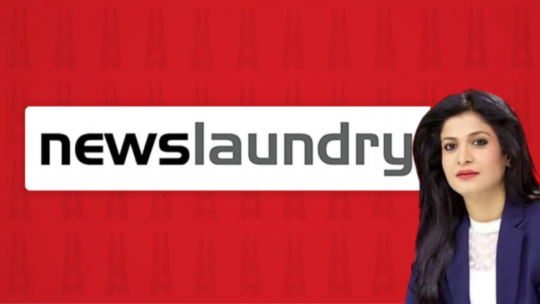 Propaganda outlet Newslaundry makes vulgar references to Anjana Om Kashyap, calls a show anchored by her “Dalla Bol” 