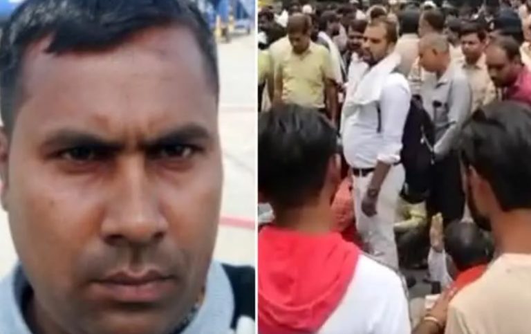 Faridabad man Devendra killed by his wife and her boyfriend Imam Qureshi by slitting the throat, police arrest the duo