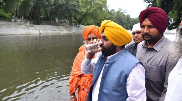 Two days after drinking polluted water from holy river Kali Bein, Punjab CM Bhagwant Mann ends up in hospital with stomach pain, discharged later