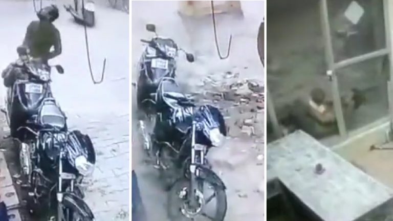 Mathura: Man heroically saves a child’s life, video of his bravery goes viral