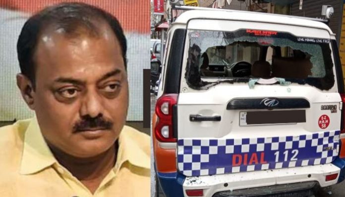 Police van outside the residence of Naveen Kumar Jindal vandalised, former BJP leader alleges Jihadi involvement