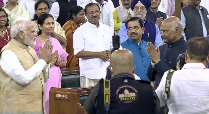 Sanjay Singh of AAP, Congress leaders share edited clip to mock PM Modi during farewell of President Kovind