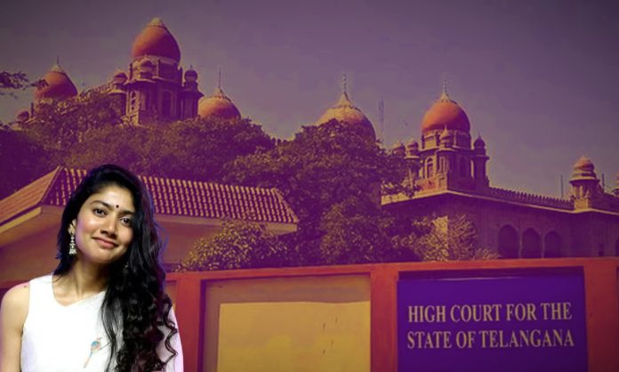 Telangana HC rejects plea by actress Sai Pallavi, asks her to appear before police