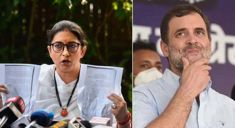 Smriti Irani sends legal notice to Congress leaders, details emerge as to how they dragged her daughter Zoish Irani in the controversy