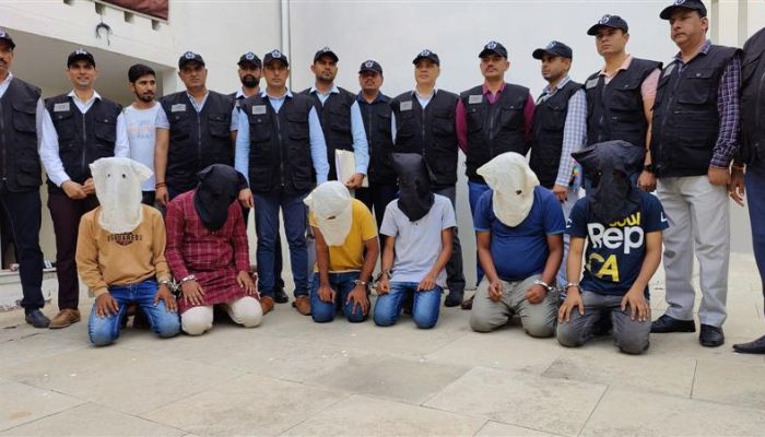 Haryana: STF arrests six for issuing death threats to MLAs, links of the gang traced to Pakistan and the Middle East