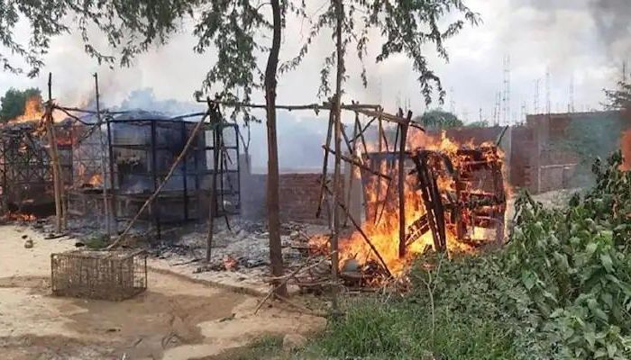 Uttar Pradesh: Violence erupt in Kannauj after meat pieces thrown inside a temple, idol vandalised