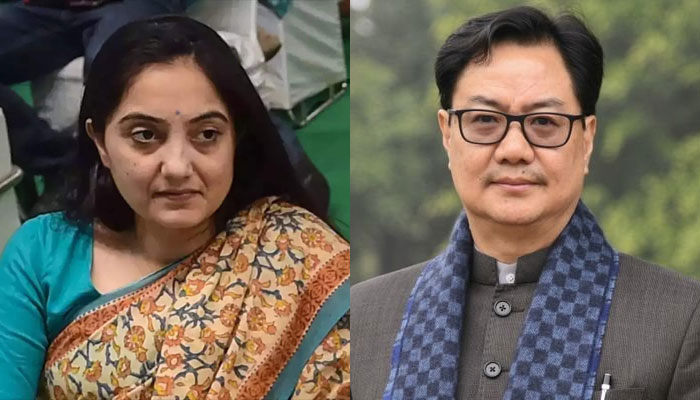 Can be discussed at appropriate forum, says Kiren Rijiju on SC judges’ oral remarks on Nupur Sharma case, ‘not proper’ as law minister, he adds