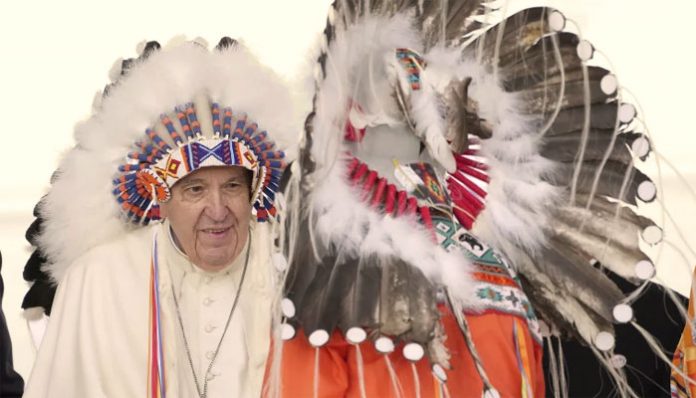 Pope Francis apology to indigenous people not enough