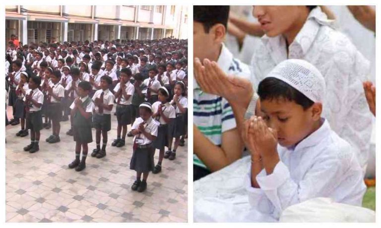 Jharkhand: Muslim community in Garhwa got school prayer changed as ‘they are 75% of population’, even stopped children from folding hands