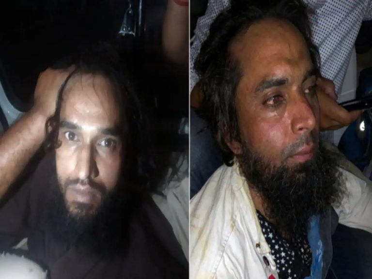 Udaipur beheading case: The four arrested Islamists beaten up by the public and lawyers outside Jaipur Court during their hearing