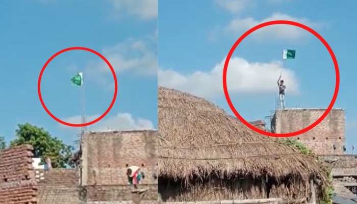 Uttar Pradesh: Kushinagar youth named Salman unfurls Pakistani flag on his house amid ‘Har Ghar Tiranga’ campaign, arrested