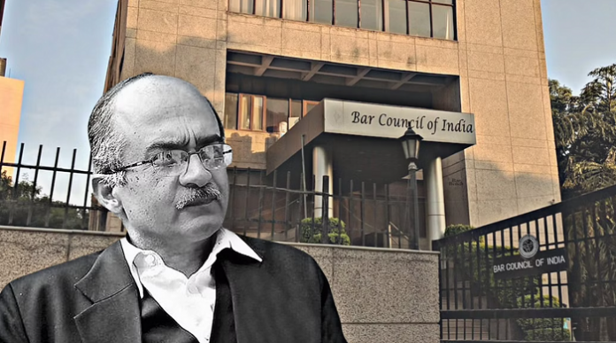BCI condemns Prashant Bhushan's remarks against Supreme Court