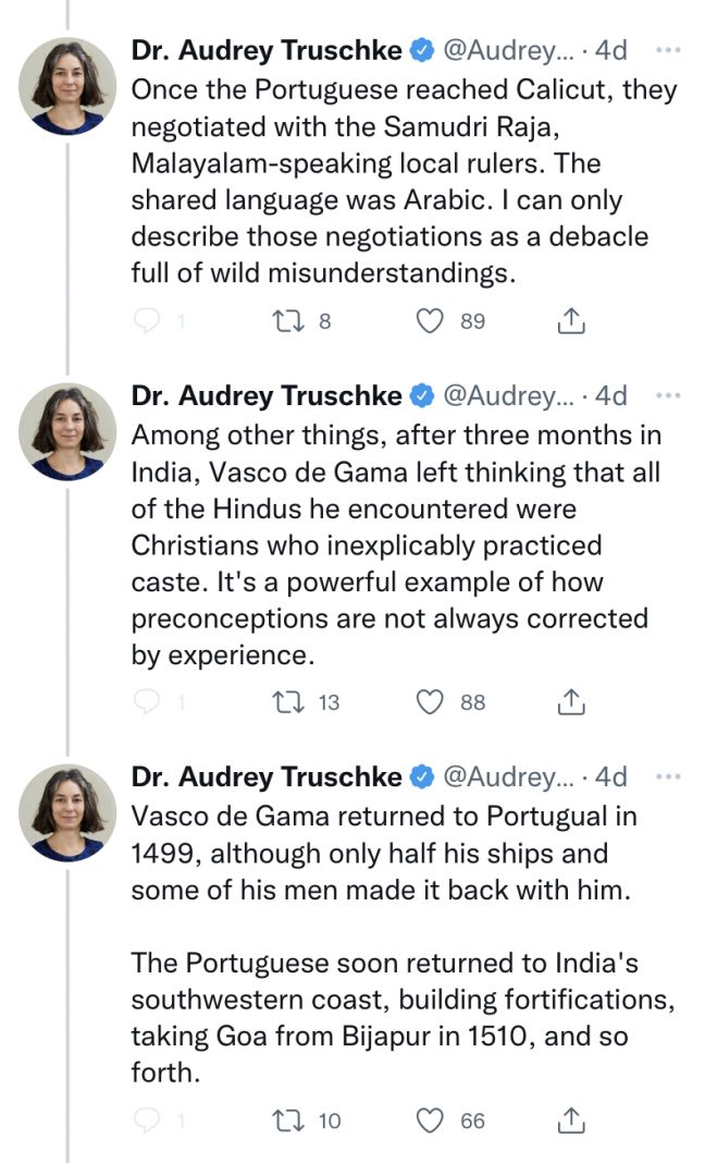 Audrey Truschke Portuguese