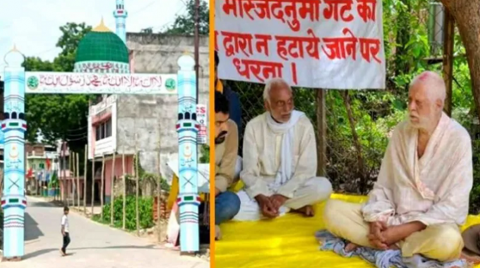 Kunda MLA's father Raja Uday Pratap Singh revolts against illegal Muharram gate