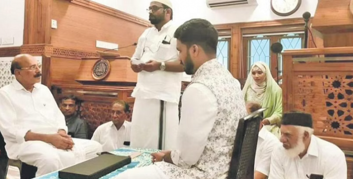 'No brides allowed in Mosque', affirms Mahal Committee after permitting one inside Kozhikode Mosque